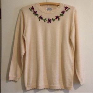 Villager sweater & skirt vintage 80's